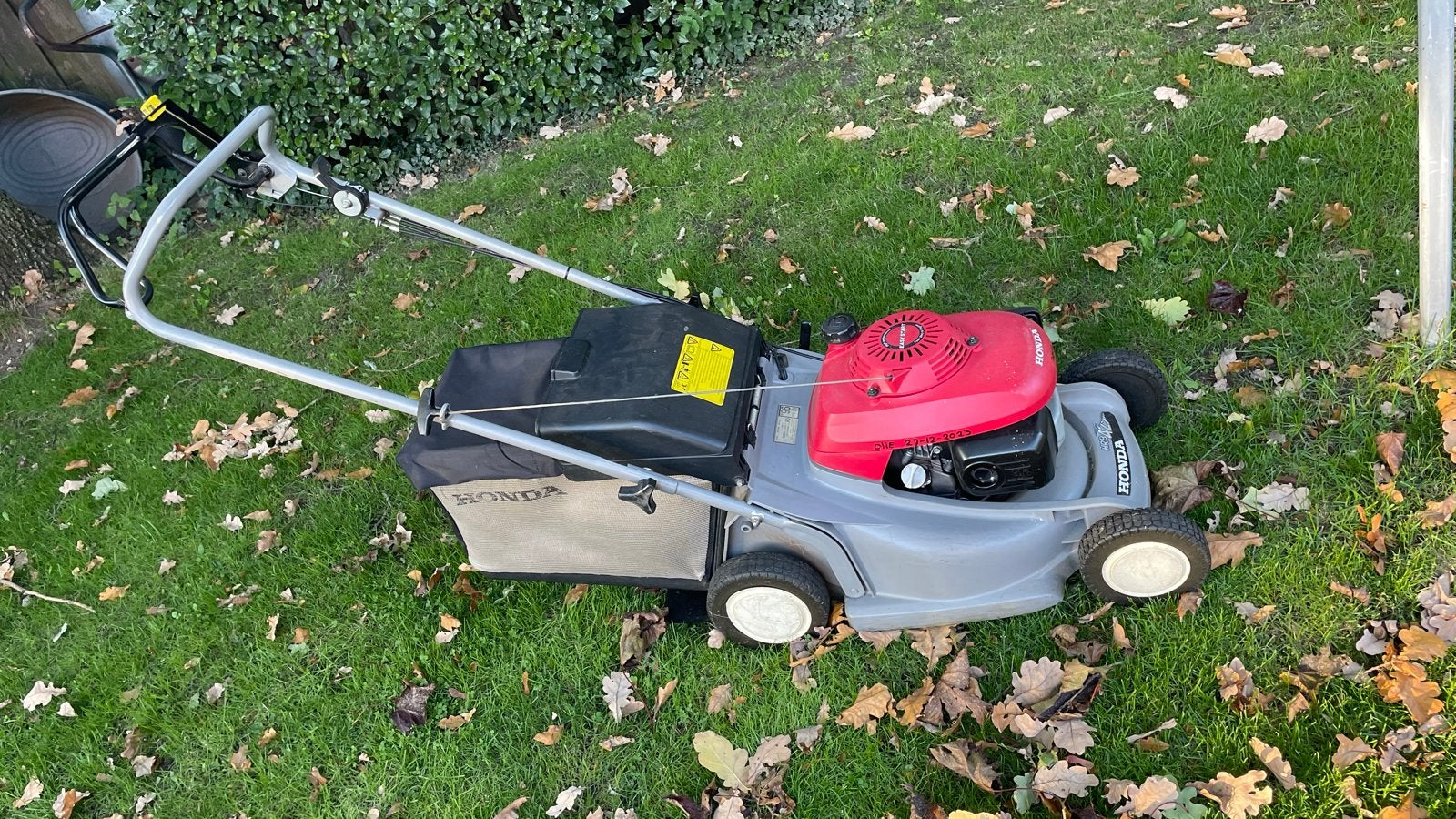 Honda HRB425C Benzine Grasmaaier met Opvangzak, Ophalen, Cirkelmaaier, Gebruikt, 40 t/m 49 cm