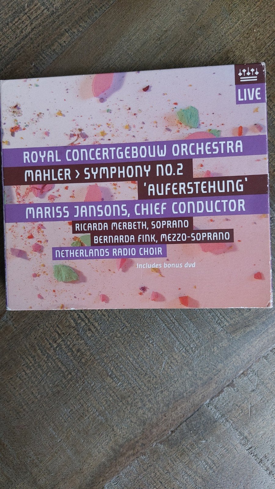CD Mahler: Symfonie nr. 2 'Auferstehung' - RCO Live, Met libretto, Ophalen of Verzenden, Zo goed als nieuw, Romantiek
