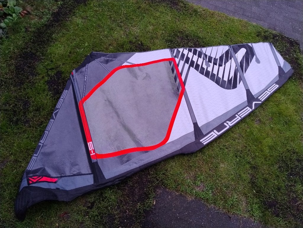 Severne S-1 4.0 modeljaar 2021, Watersport en Boten, Ophalen, 3.5 tot 5 m², Severne, Zeil