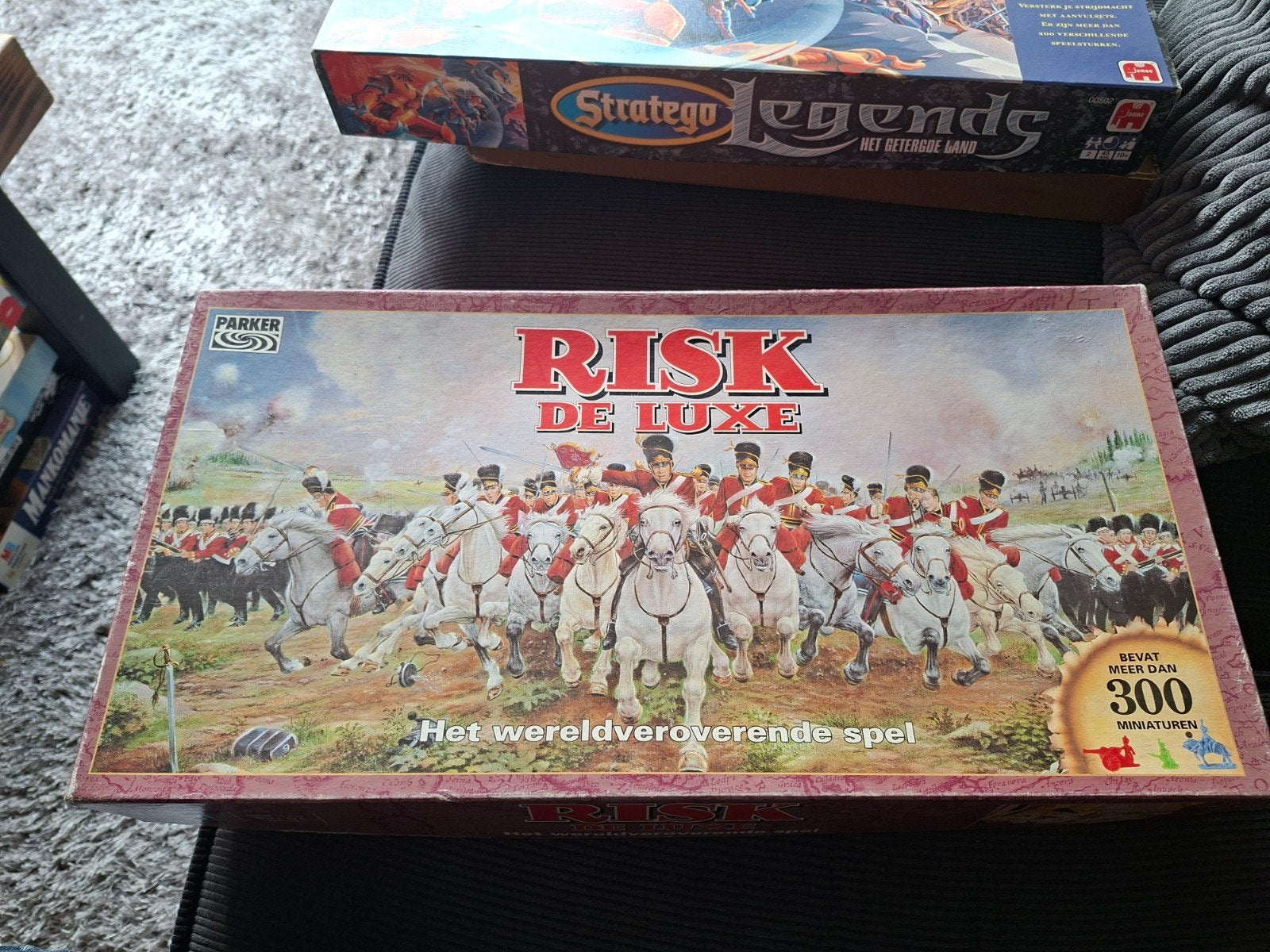 Risk de Luxe - Het wereldveroverende spel, Hobby en Vrije tijd, Drie of vier spelers, Ophalen of Verzenden, Zo goed als nieuw