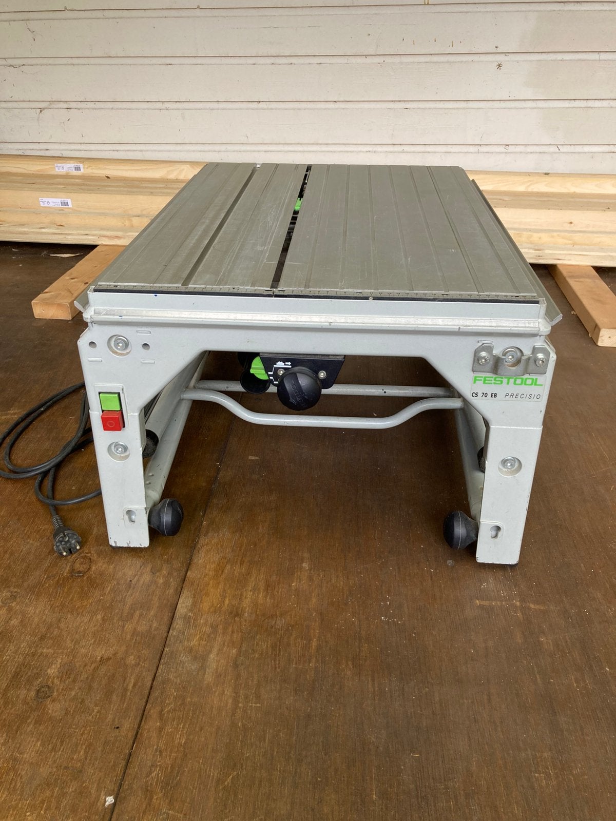 Festool CS 70 EB Tafelzaag met Festool CTL 22 SG stofzuiger., Doe-het-zelf en Verbouw, Gereedschap | Zaagmachines, Ophalen, Zo goed als nieuw