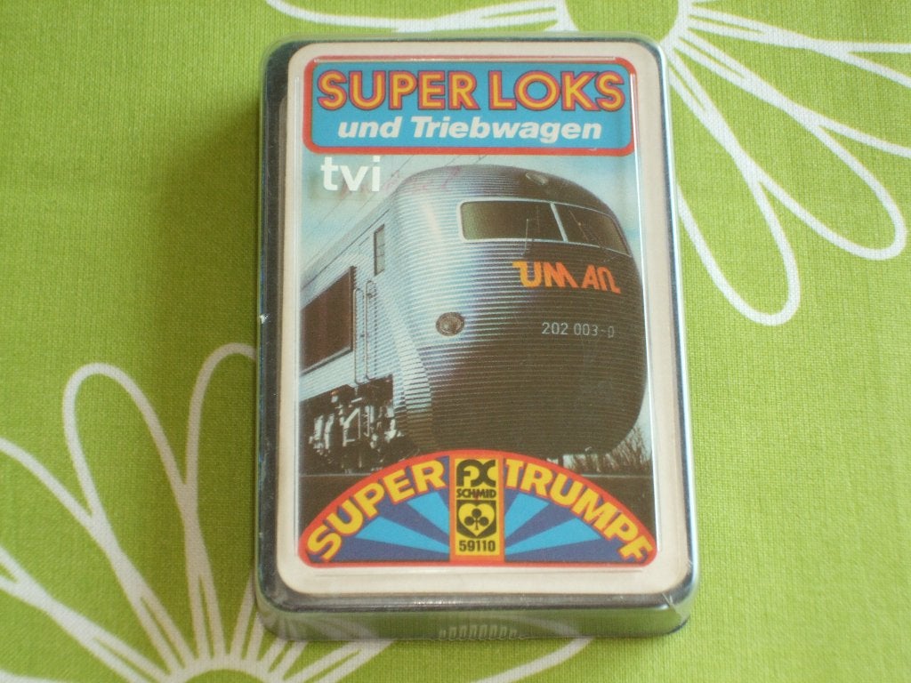 Super Loks und Triebwagen - Duits kwartet  uit 1982, Ophalen of Verzenden, Gebruikt, Kwartet(ten)
