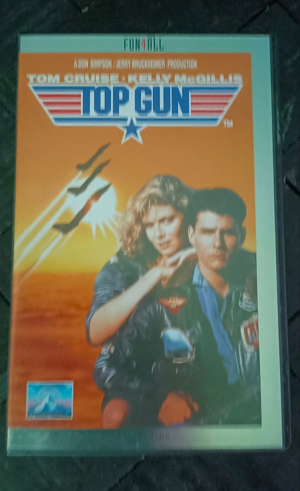 Topgun vhs video band film Lees adv, Alle leeftijden, Ophalen of Verzenden, Zo goed als nieuw