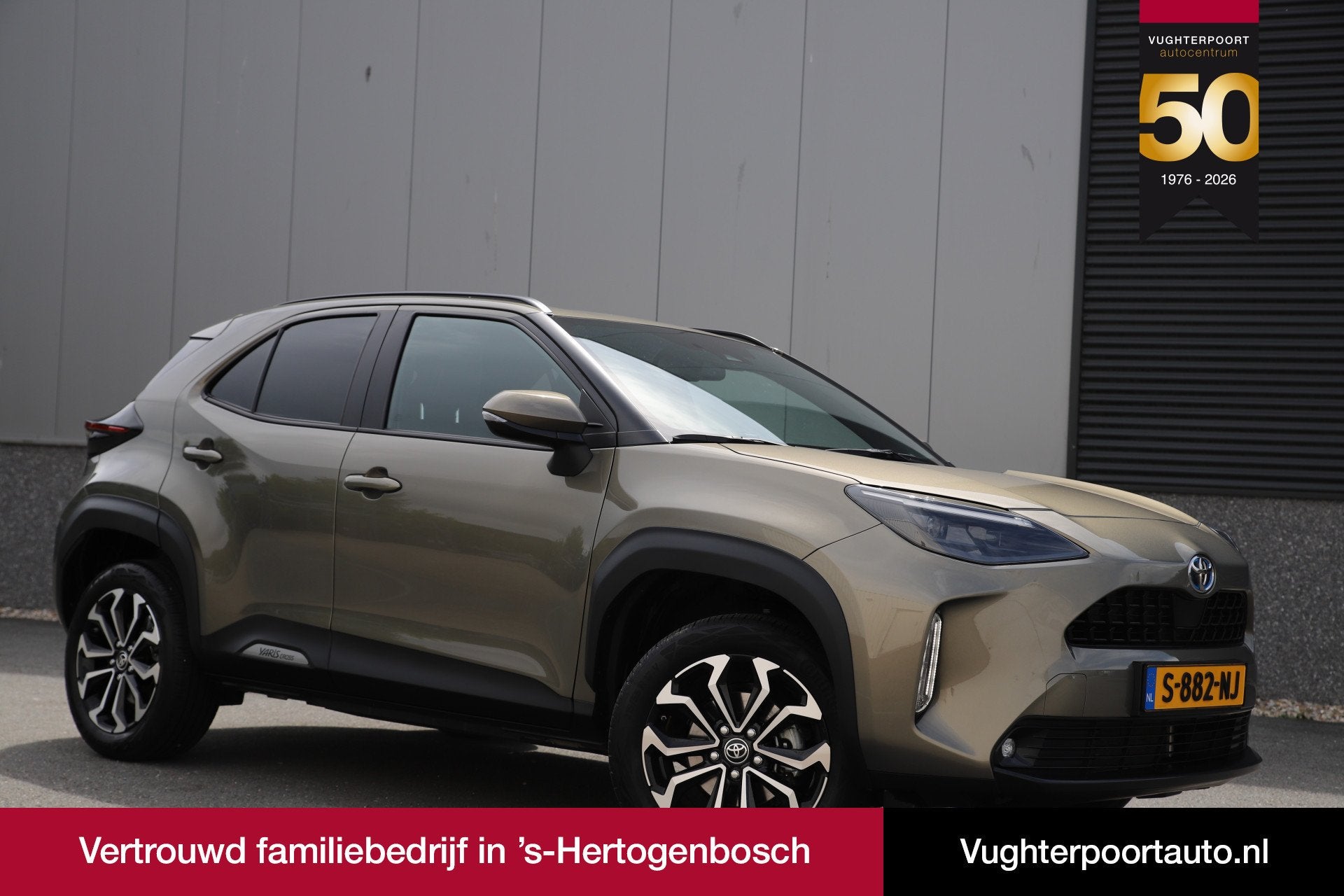 Toyota Yaris Cross 1.5 Hybrid Dynamic/Adaptive/Carplay/Trekh, Stof, Gebruikt, 116 pk, 49 €/maand