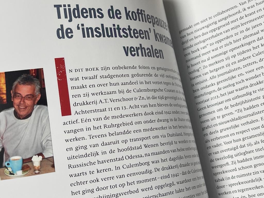 Zij hadden er tabak van Drij Verschoor Culemborg in de WO II, Verzamelen, Militaria | Tweede Wereldoorlog, Ophalen of Verzenden