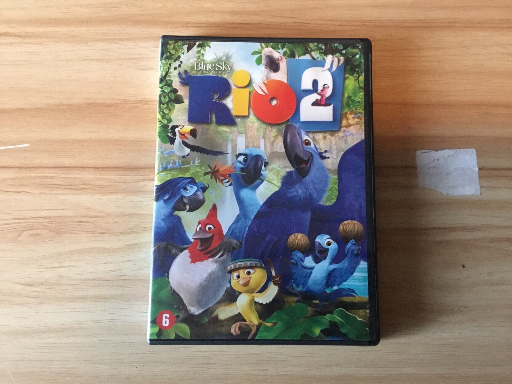 Dvd rio 2, Alle leeftijden, Ophalen of Verzenden, Zo goed als nieuw