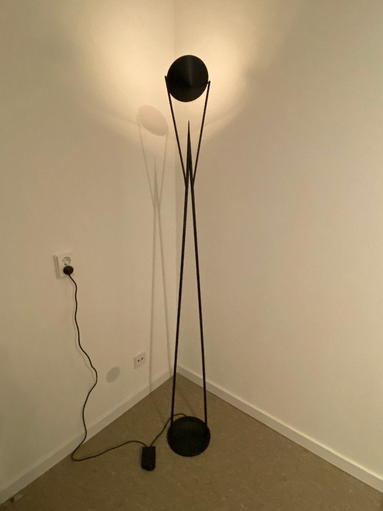 lamp, Ophalen, Gebruikt, Metaal, Mid Century 80s
