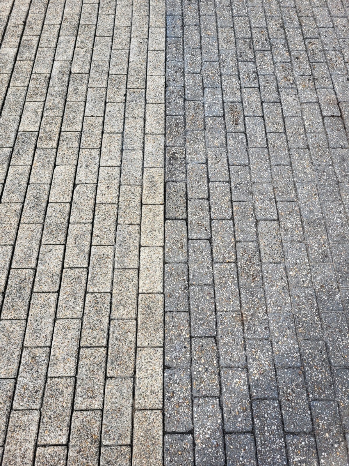 Klinkers grijs & donker grijs +- 38m2, Ophalen, Gebruikt, Klinkers, 10 m² of meer