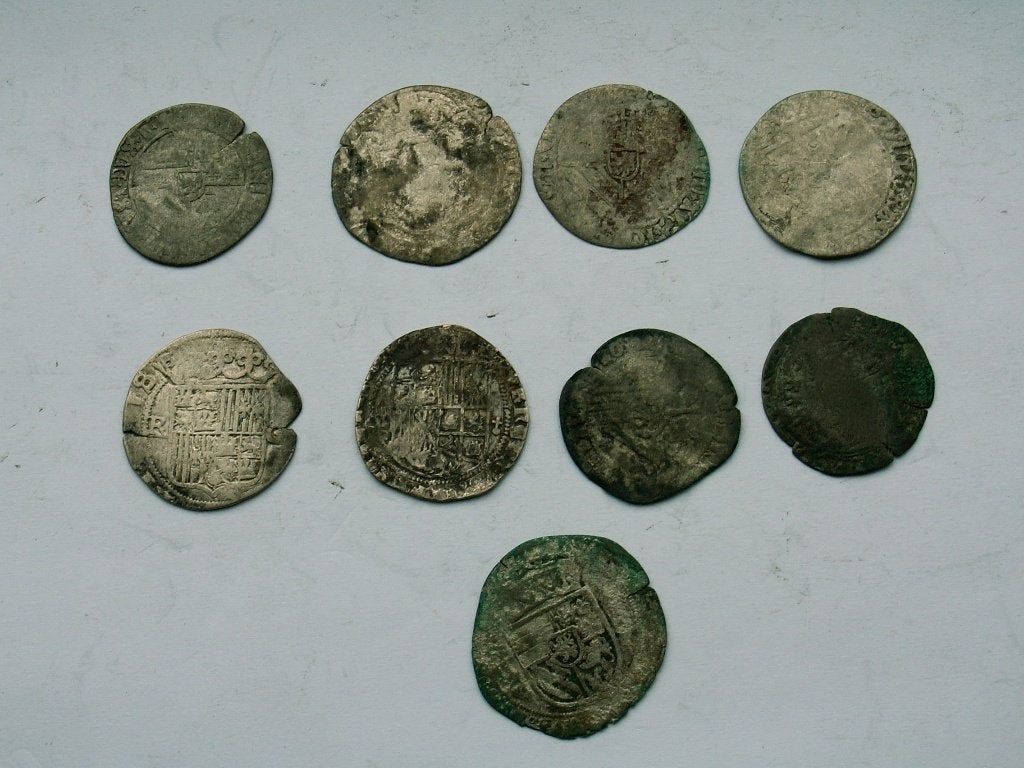 ZUIDELIJKE NEDERLANDEN. Lotje van 9 Zilveren Munten., Vóór koninkrijk, Zilver, Overige waardes, Verzenden