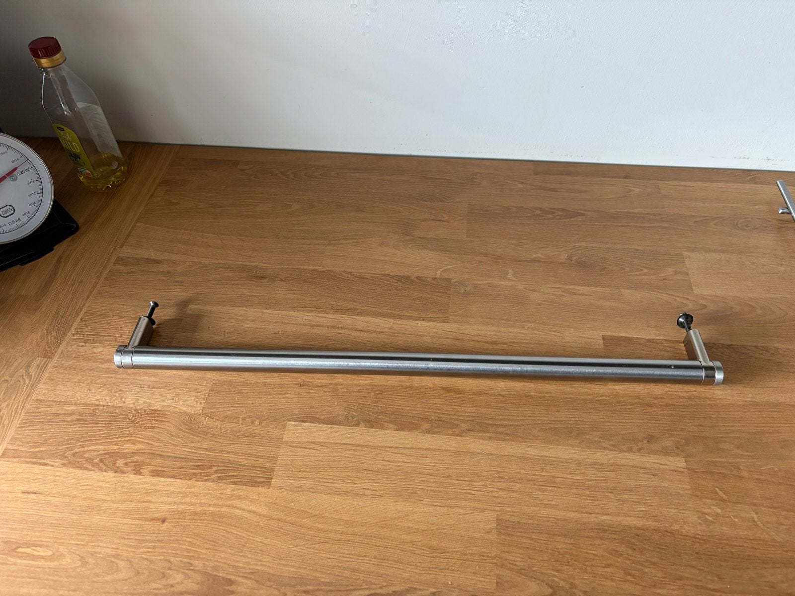 Smeg fornuis handgreep - Roestvrij staal, Zilver, Ophalen of Verzenden, Metaal, Smeg