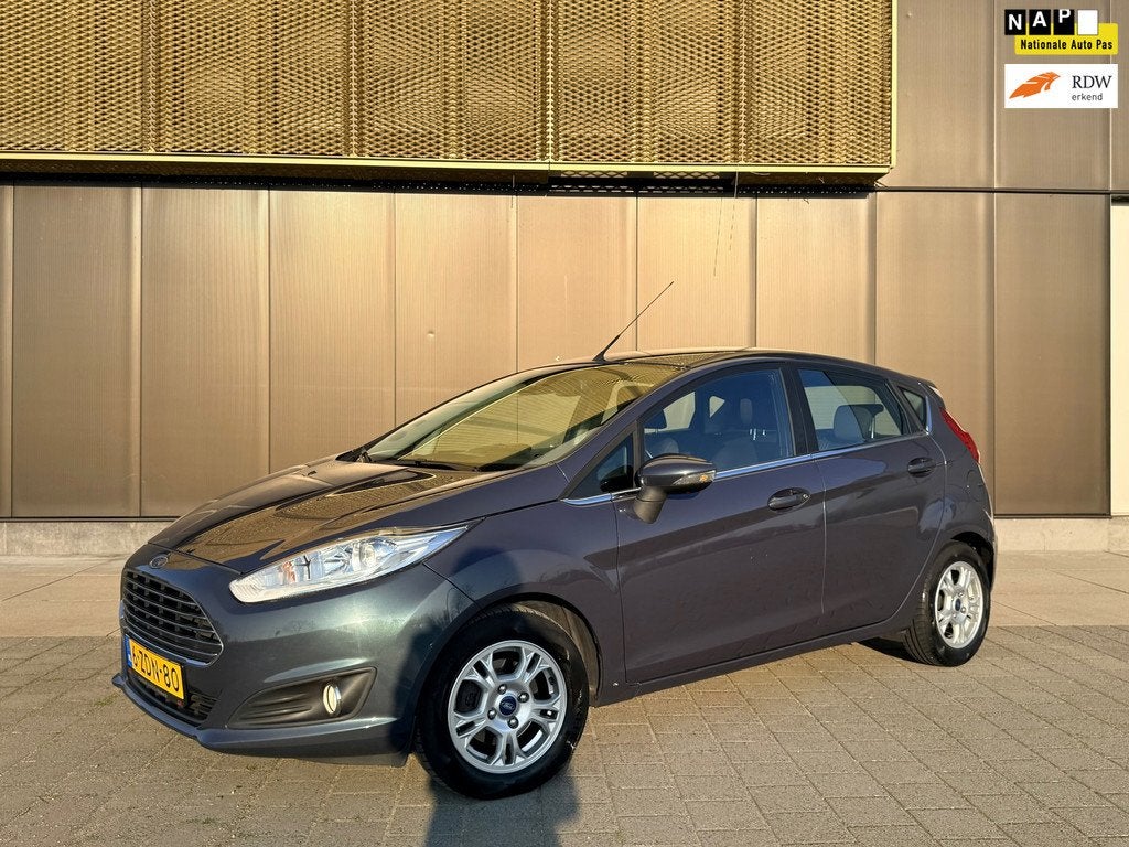 Ford Fiesta 1.6 TDCi Lease Titanium | Keyless | Navi | Sony, Auto's, Ford, Bedrijf, Te koop, Fiësta, ABS, Airbags, Airconditioning