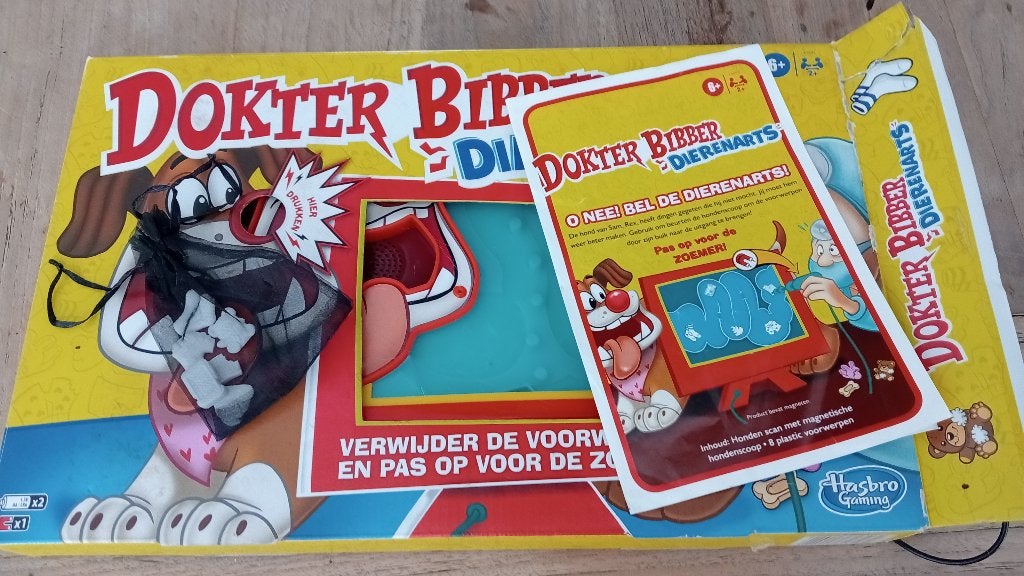 Dr Bibber dierenarts, Kinderen en Baby's, Speelgoed | Educatief en Creatief, Ophalen, Zo goed als nieuw, Met licht