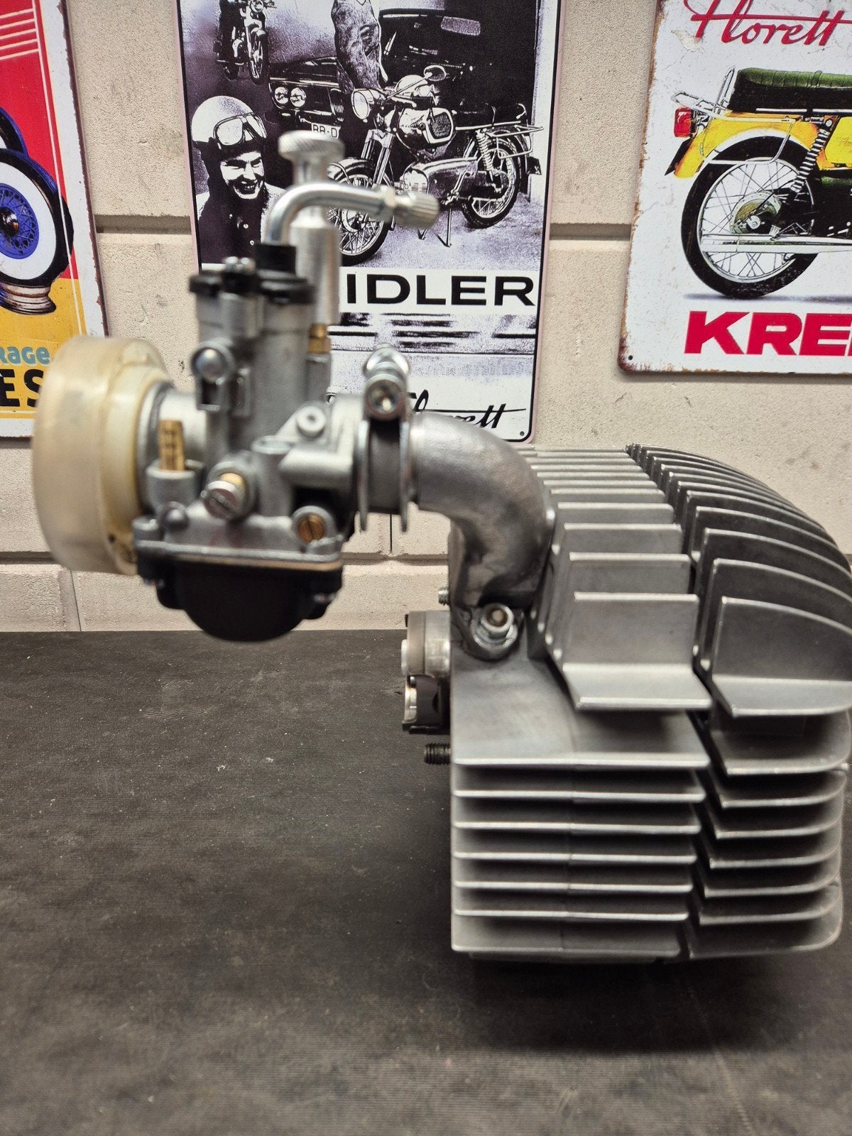 Cilinderset Kreidler 60cc W6-15-43-97. 4 poorter smalle Tap, Ophalen of Verzenden, Gebruikt, Overige typen