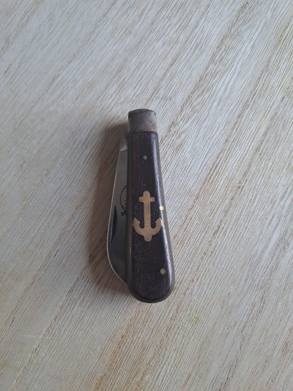 Vintage Otter zakmes met ankerinleg, Ophalen of Verzenden