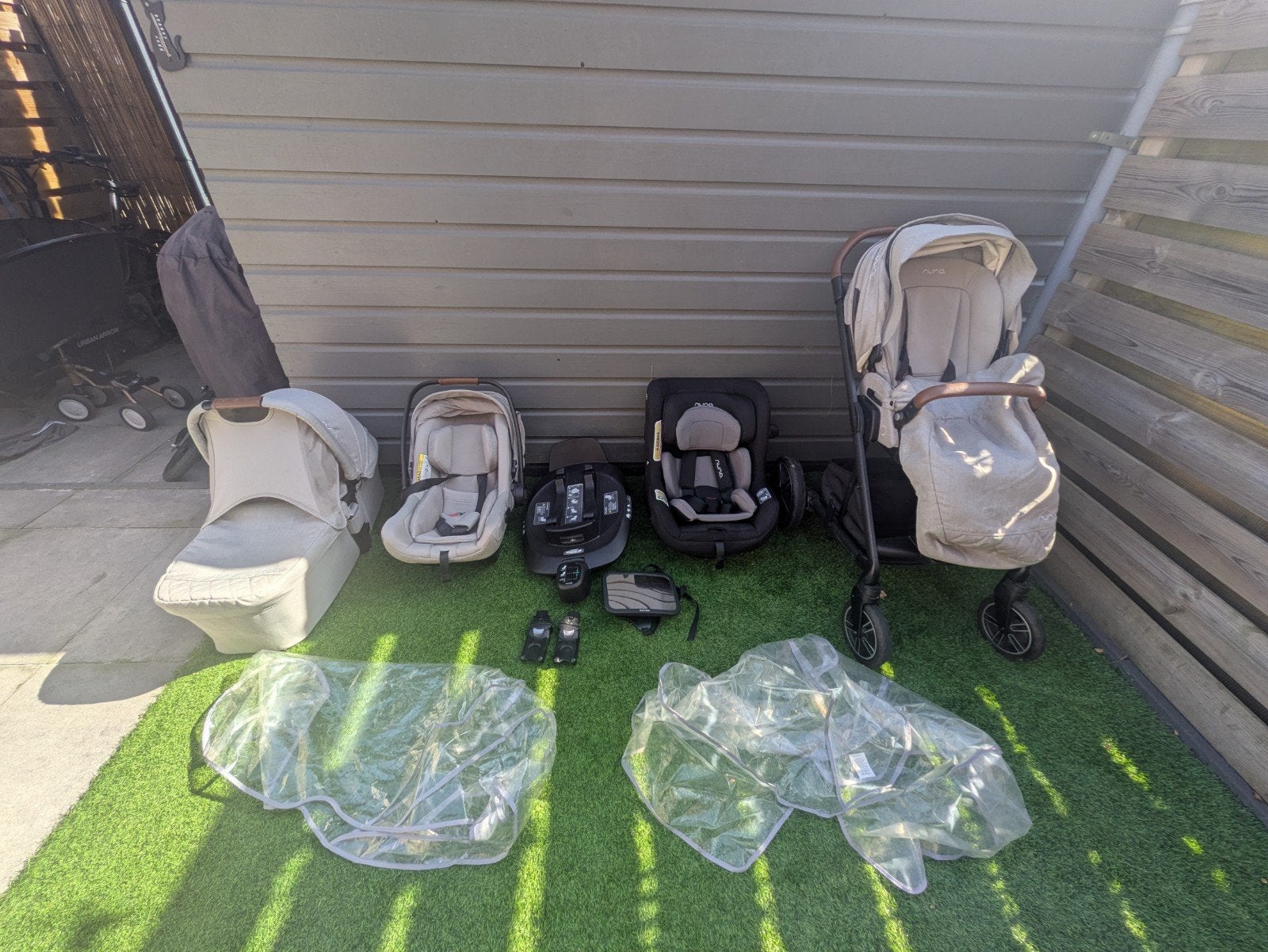 Complete Nuna Mixx Next Set Hazelwood - in goede staat!, Ophalen, Zo goed als nieuw, Kinderwagen, Overige merken
