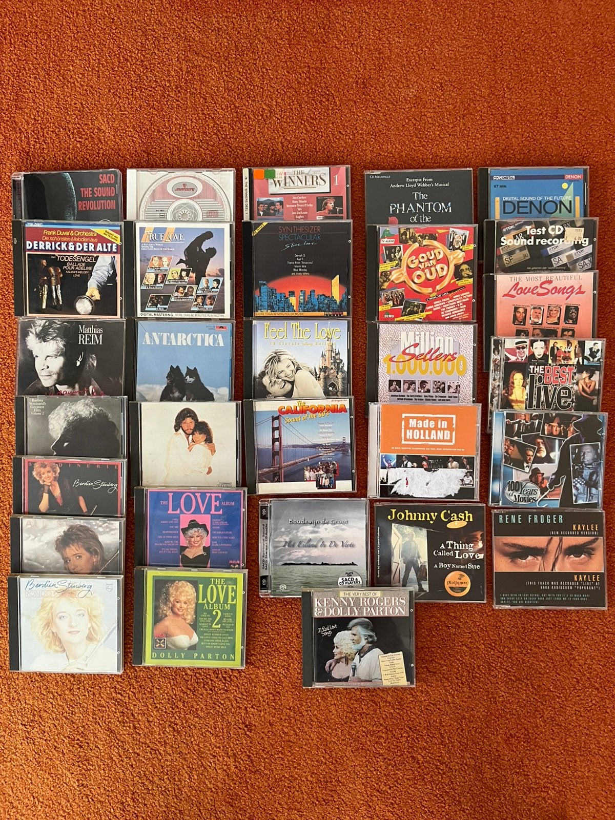 Muziek CD’s  verzameling van 30 stuks, Ophalen, Zo goed als nieuw