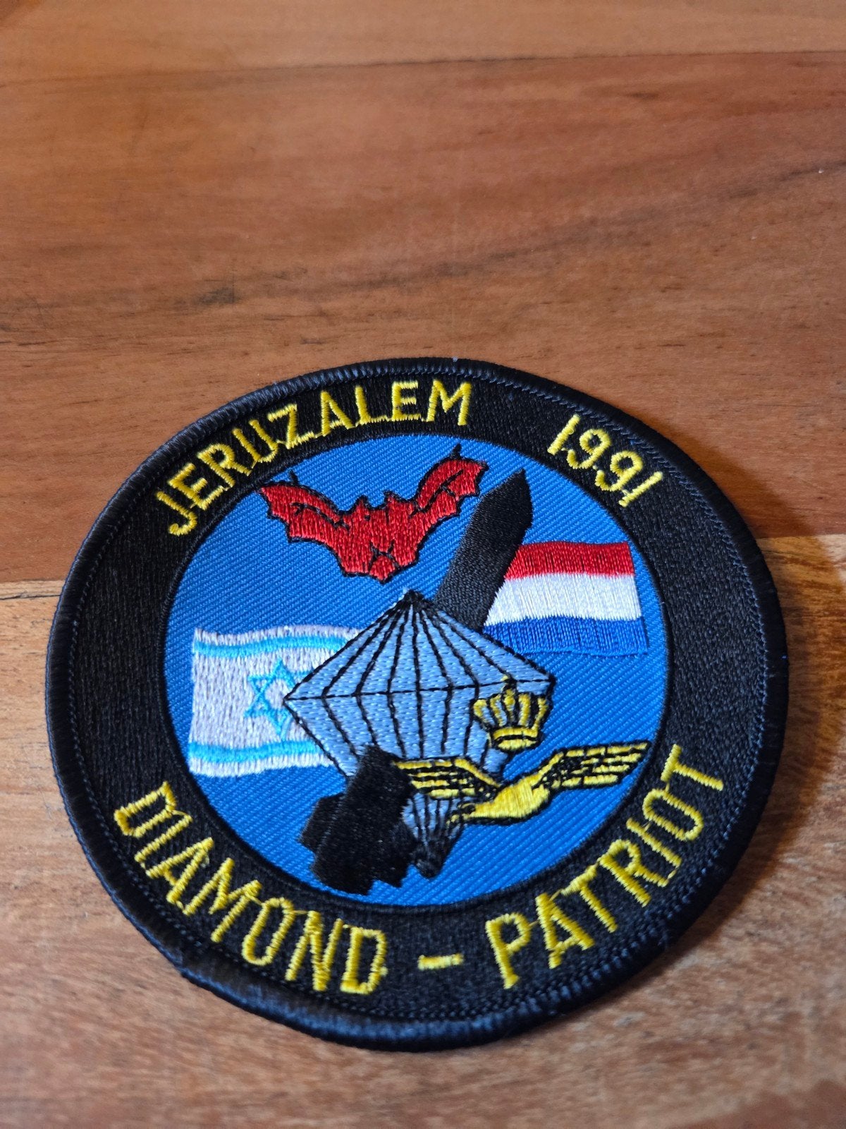 Klu patch gww, Ophalen of Verzenden, Luchtmacht, Nederland, Embleem of Badge