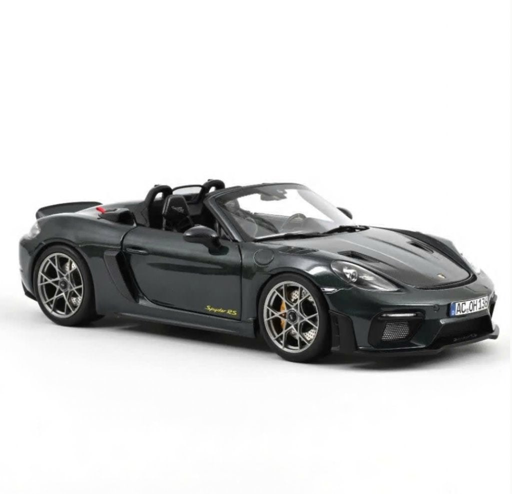 Porsche 718 Spyder RS w/ Weissach 23 GROEN 1/18 NOREV 187272