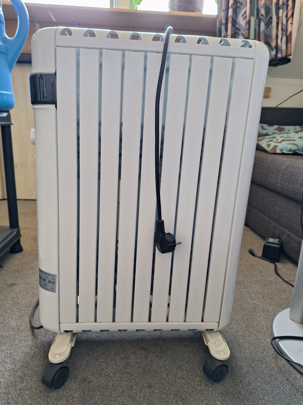 Eurom RAD 2000 Oilfree elektrische kachel - 2000 Watt, Ophalen, Kachel, Minder dan 60 cm, Zo goed als nieuw