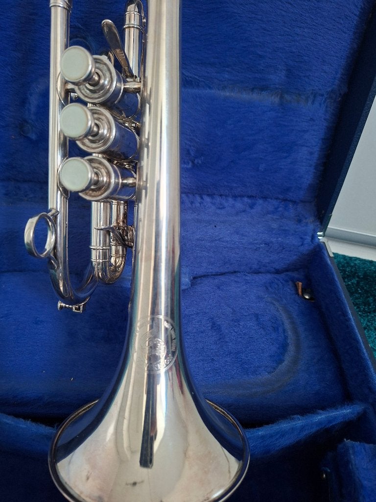 Besson Cornet Souvereign, Ophalen of Verzenden, Gebruikt, Overige typen, Met koffer