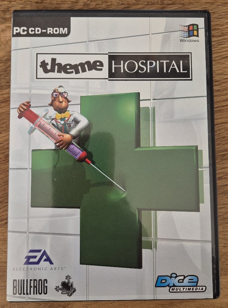 Theme Hospital (PC), Spelcomputers en Games, Ophalen, Gebruikt, 1 speler, Vanaf 3 jaar