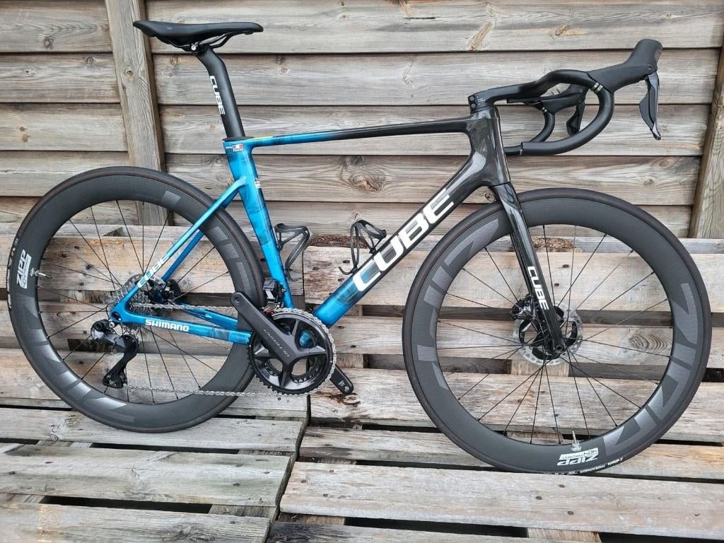 Cube Air C68X maat 56, Fietsen en Brommers, Gebruikt, Carbon, Meer dan 20 versnellingen, 53 tot 57 cm
