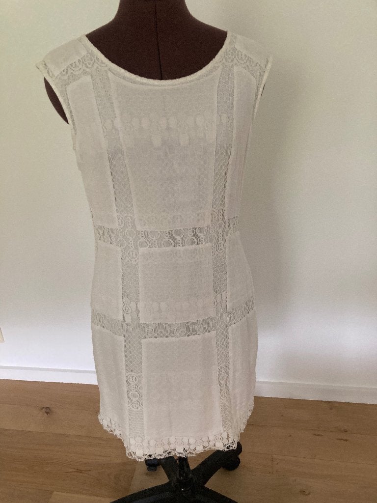 Offwhite zomerjurkje Steffen Schraut maat 38, Kleding | Dames, Maat 38/40 (M), Steffen schraut, Wit, Ophalen of Verzenden