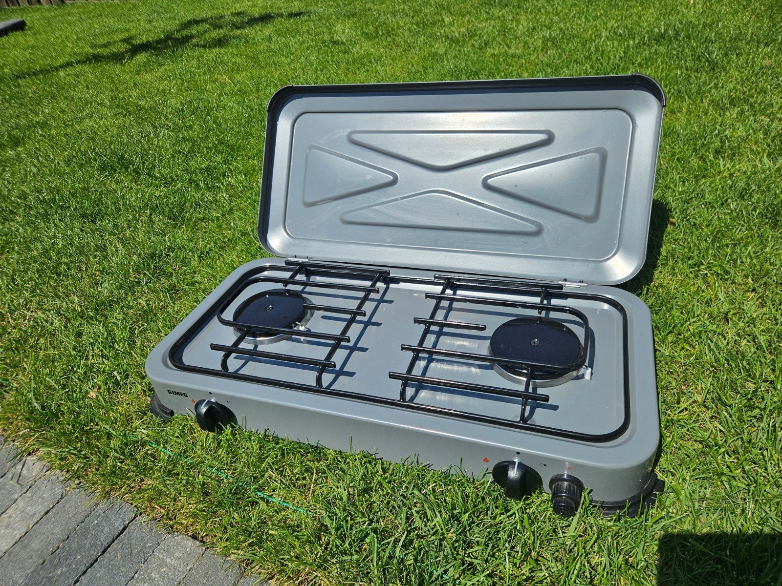 GIMEG gas kooktoestel, Caravans en Kamperen, Kampeeraccessoires, Ophalen, Zo goed als nieuw