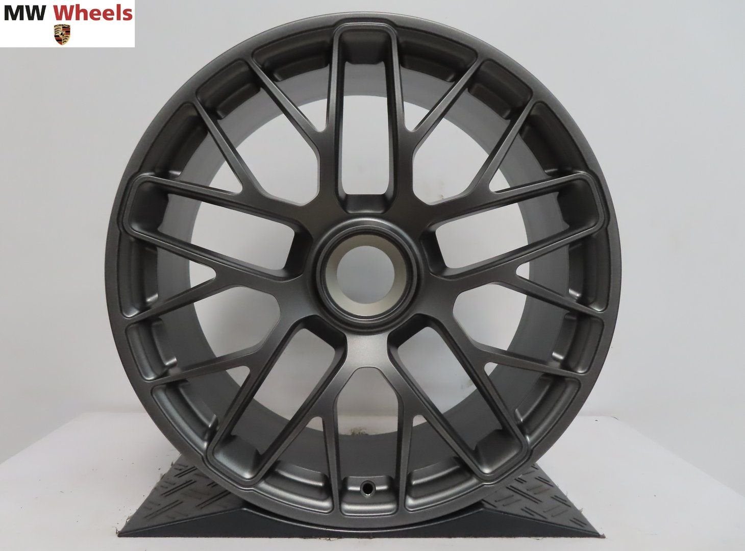 Originele Porsche 911 991 20 inch velgen Turbo Titan grey, Gebruikt, Velg(en), -, -