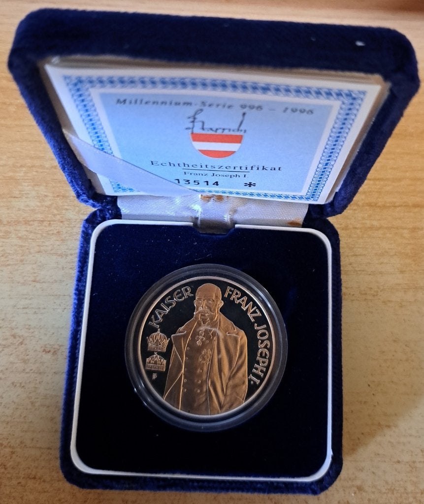 Oostenrijk, 100 Schilling 1994 - zilver Proof (2), Ophalen of Verzenden, Oostenrijk, Losse munt, Zilver