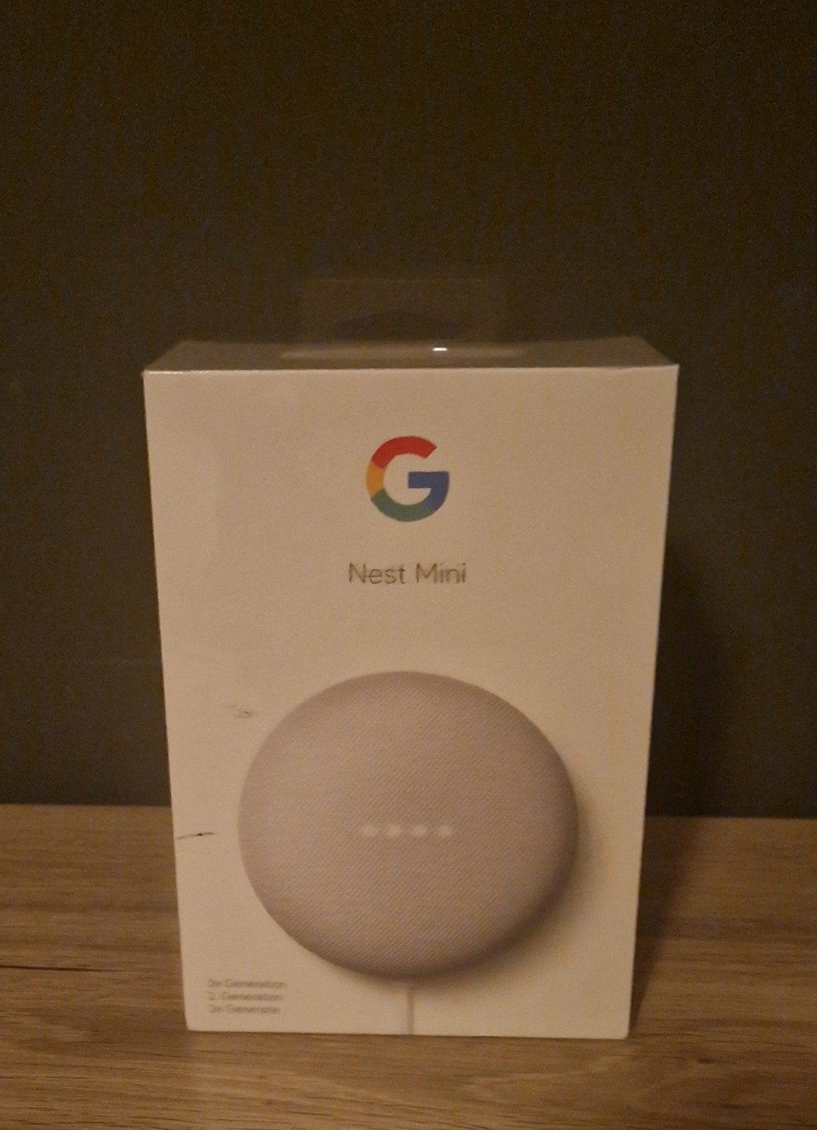 Google Nest Mini 2e Generatie - Nieuw in verpakking, Ophalen of Verzenden, Nieuw