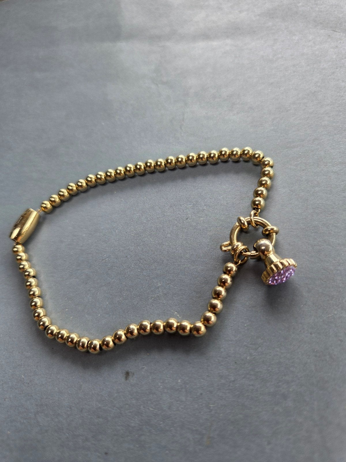 melano twisted armband, Sieraden, Tassen en Uiterlijk, Verzenden, Zo goed als nieuw, Goud, Staal