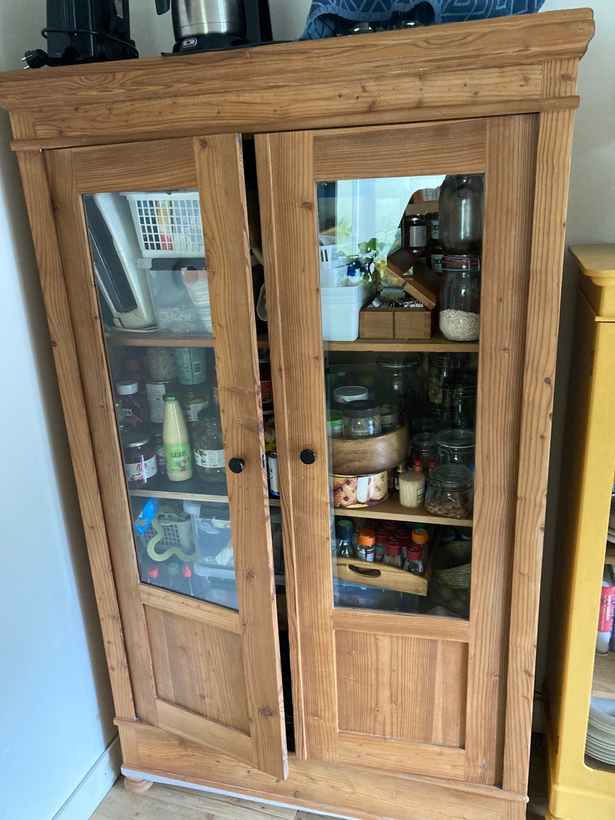 Houten kast met schappen, Ophalen, Gebruikt