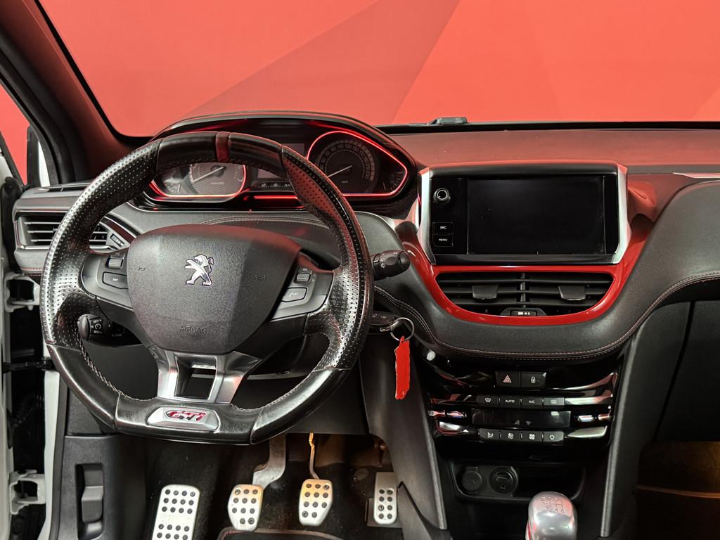Peugeot 208 1.6 THP GTi | Clima | Cruise | Navi (bj 2014), Voorwielaandrijving, Euro 5, Gebruikt, Zwart