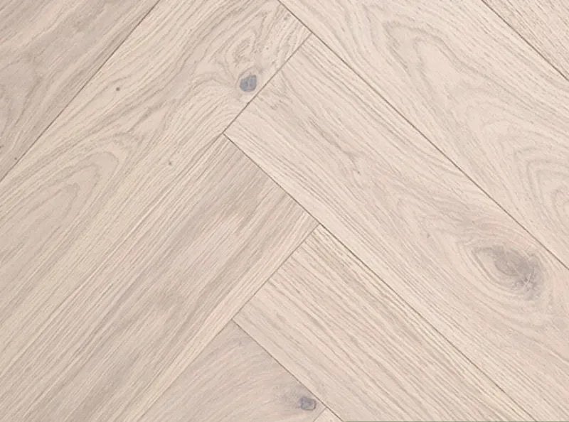 Massief eiken visgraat vloer, 70 m2, Doe-het-zelf en Verbouw, Vloerdelen en Plavuizen, Ophalen, Nieuw, Vloerdelen of -planken