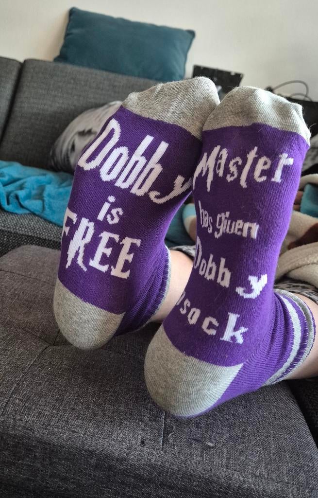 Harry Potter sokken dobby 39/42 nieuw, Ophalen of Verzenden, Nieuw
