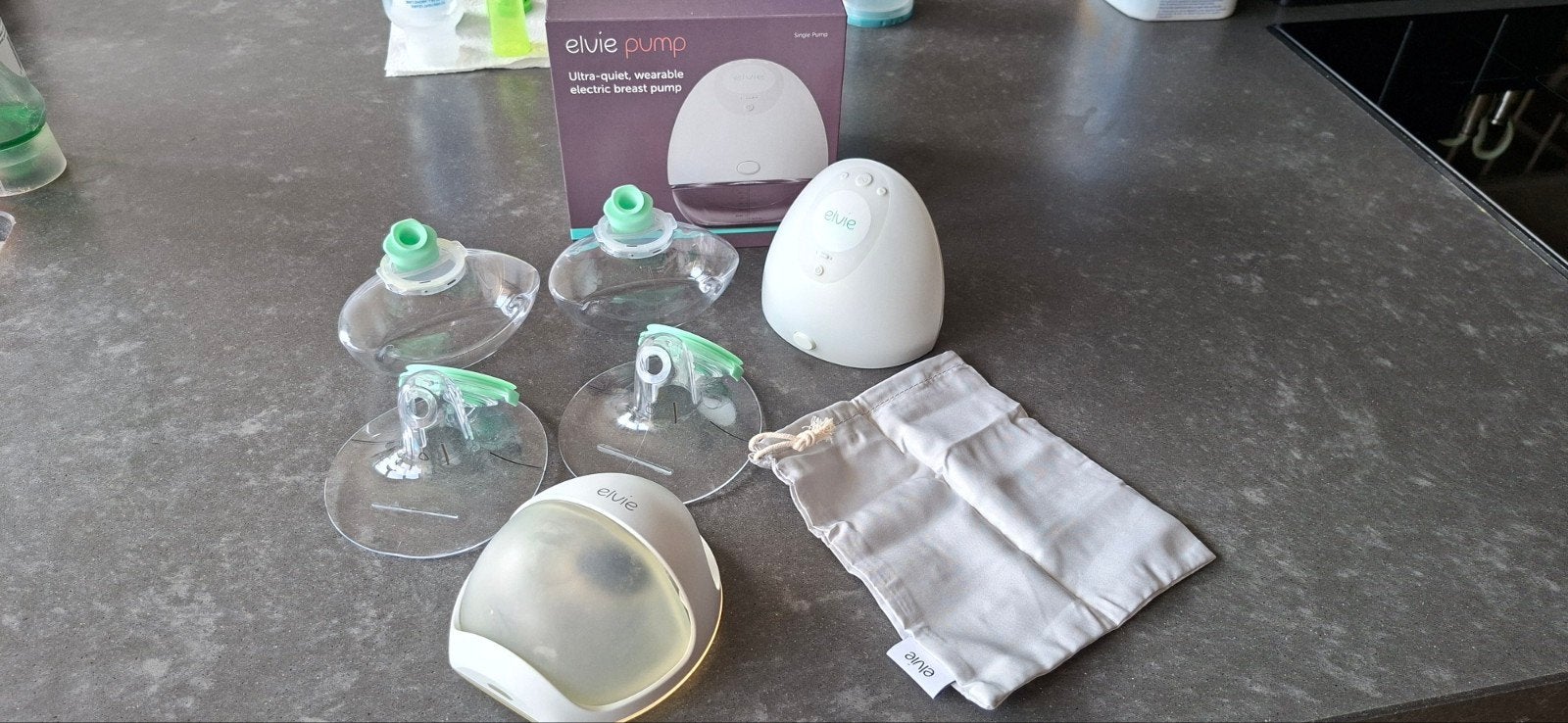 Elvie Pump enkele elektrische borstkolf, Kinderen en Baby's, Babyvoeding en Toebehoren, Gebruikt, Draagbaar, Borstkolf, Ophalen of Verzenden
