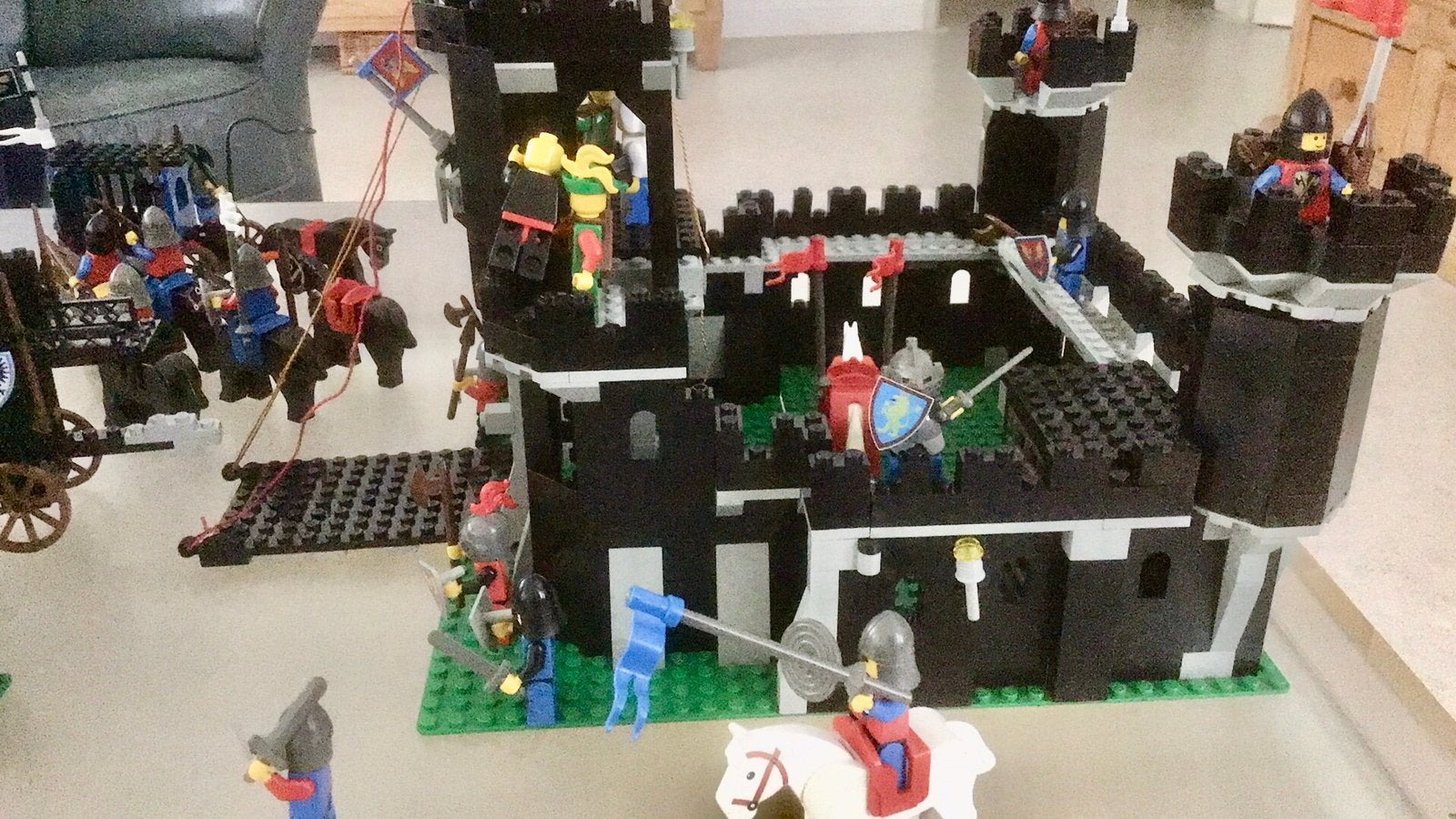 18 iconische sets Ridderlego kastelen Legoland jaren 80, Ophalen, Gebruikt, LEGOLAND, Complete set