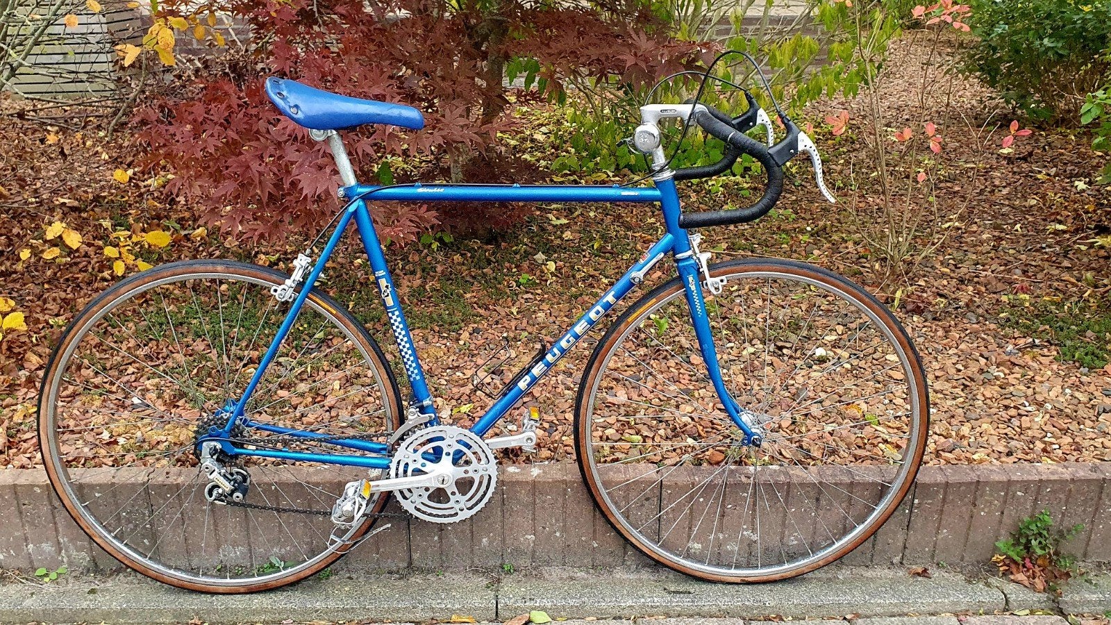 Peugeot Course vintage racefiets fr 57 pfn 10, Fietsen en Brommers, 28 inch, Gebruikt, Velgrem, Ophalen