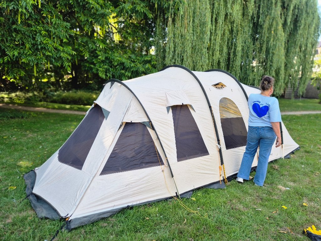 Eureka Tunnel Vision tent 6-ps, zéér compleet, Ophalen of Verzenden, Gebruikt, Tot en met 6