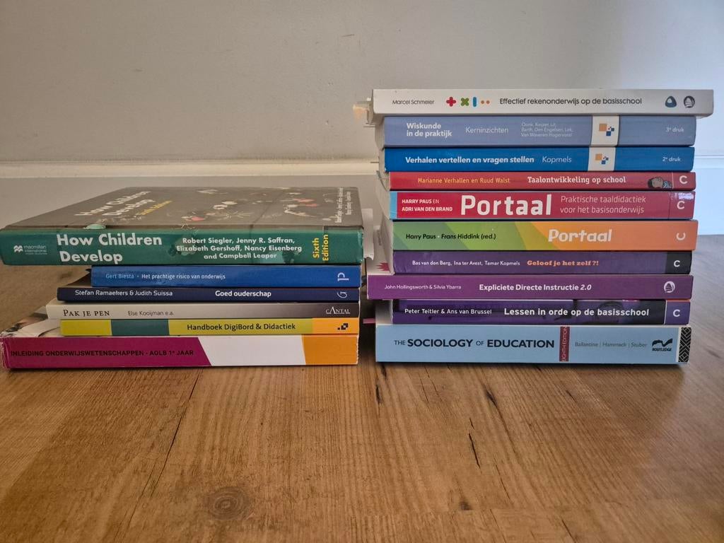 Studieboeken Academische pabo (AOLB), Boeken, Ophalen of Verzenden, Zo goed als nieuw, Overige niveaus