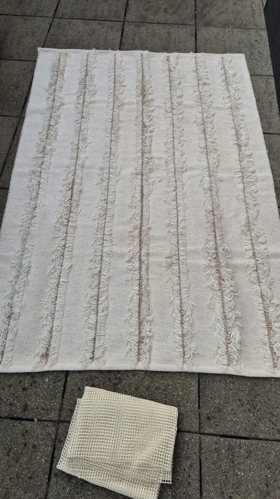 IKEA Vloerkleed met Antislipmat, Huis en Inrichting, Ophalen, Gebruikt, 100 tot 150 cm, Modern, Scandinavisch
