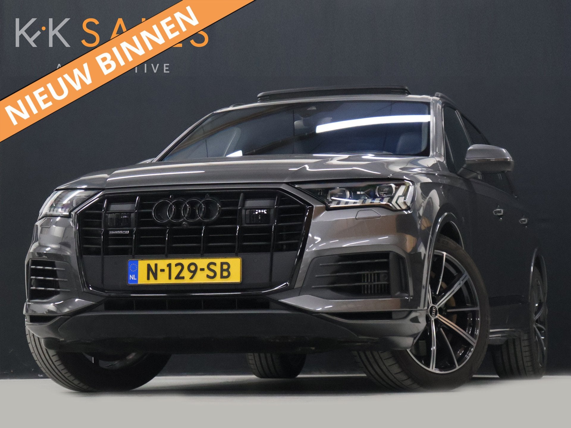 Audi Q7 60 TFSI e quattro Competition [SCHUIFKANTELDAK, RS Z, Auto's, Audi, Automaat, Gebruikt, 2995 cc, 340 pk