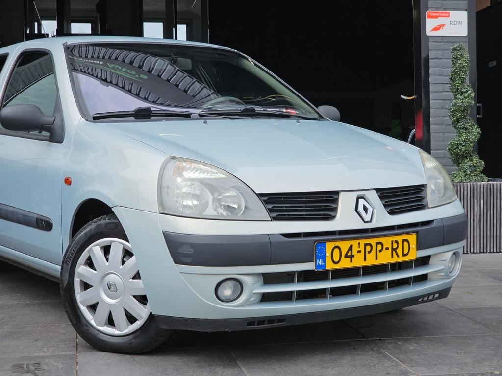 Renault Clio 1.2-16V Authentique|1e eig|NAP|Airco|El.Ramen, Auto's, Voorwielaandrijving, Stof, Gebruikt, 4 cilinders