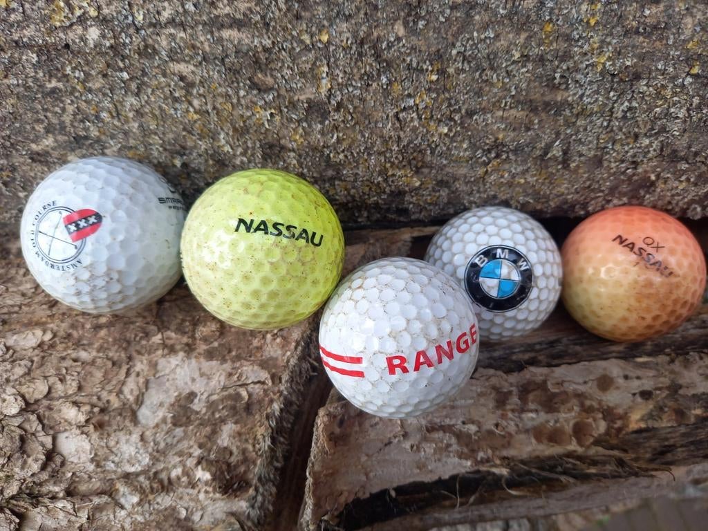 Diverse golfballen 50c ps, Ophalen of Verzenden, Zo goed als nieuw, Bal(len), Overige merken