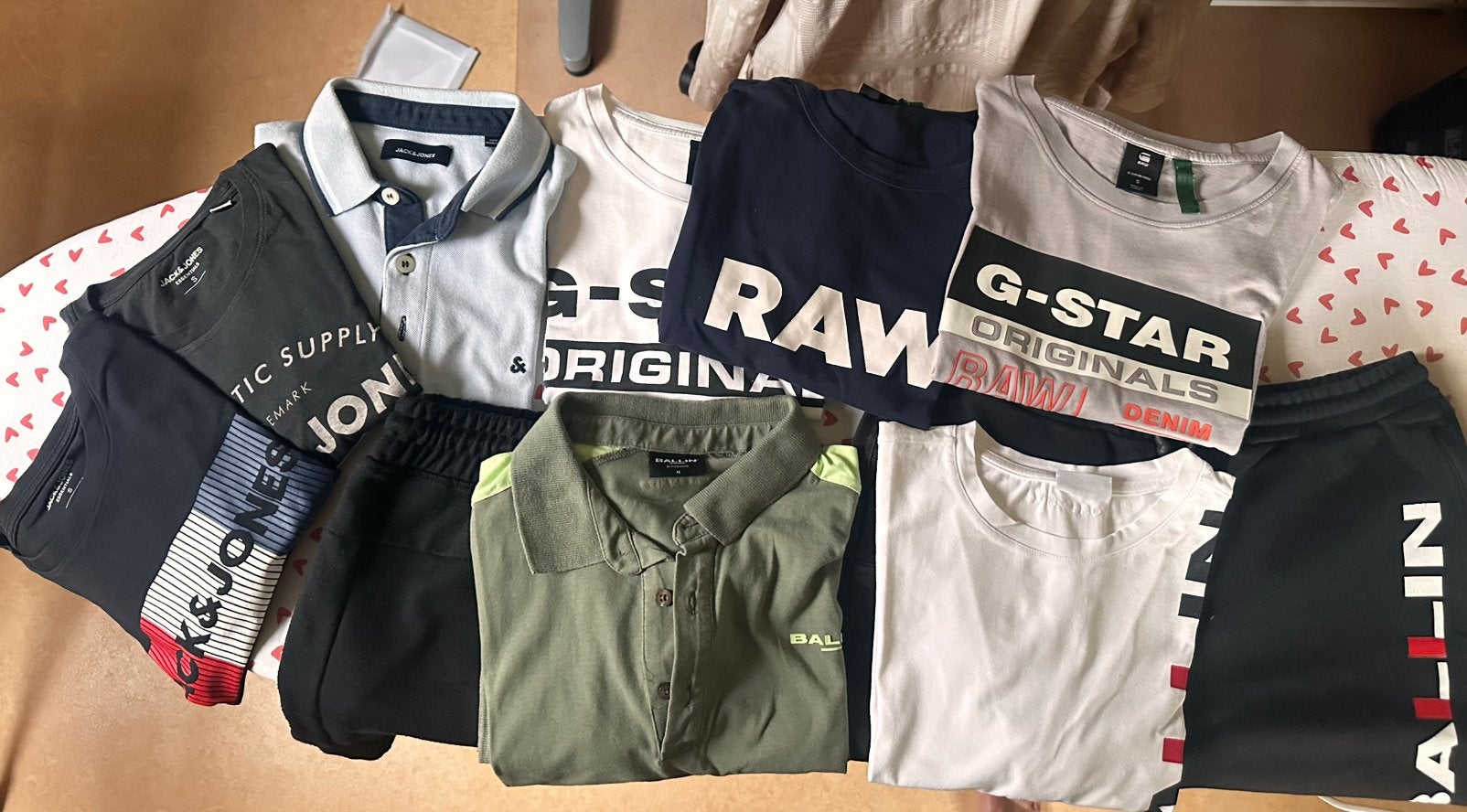 Pakket jingenskleding G-Star, Jack & Jones, Ballin, Ophalen of Verzenden, Gebruikt, Jongen, Shirt of Longsleeve