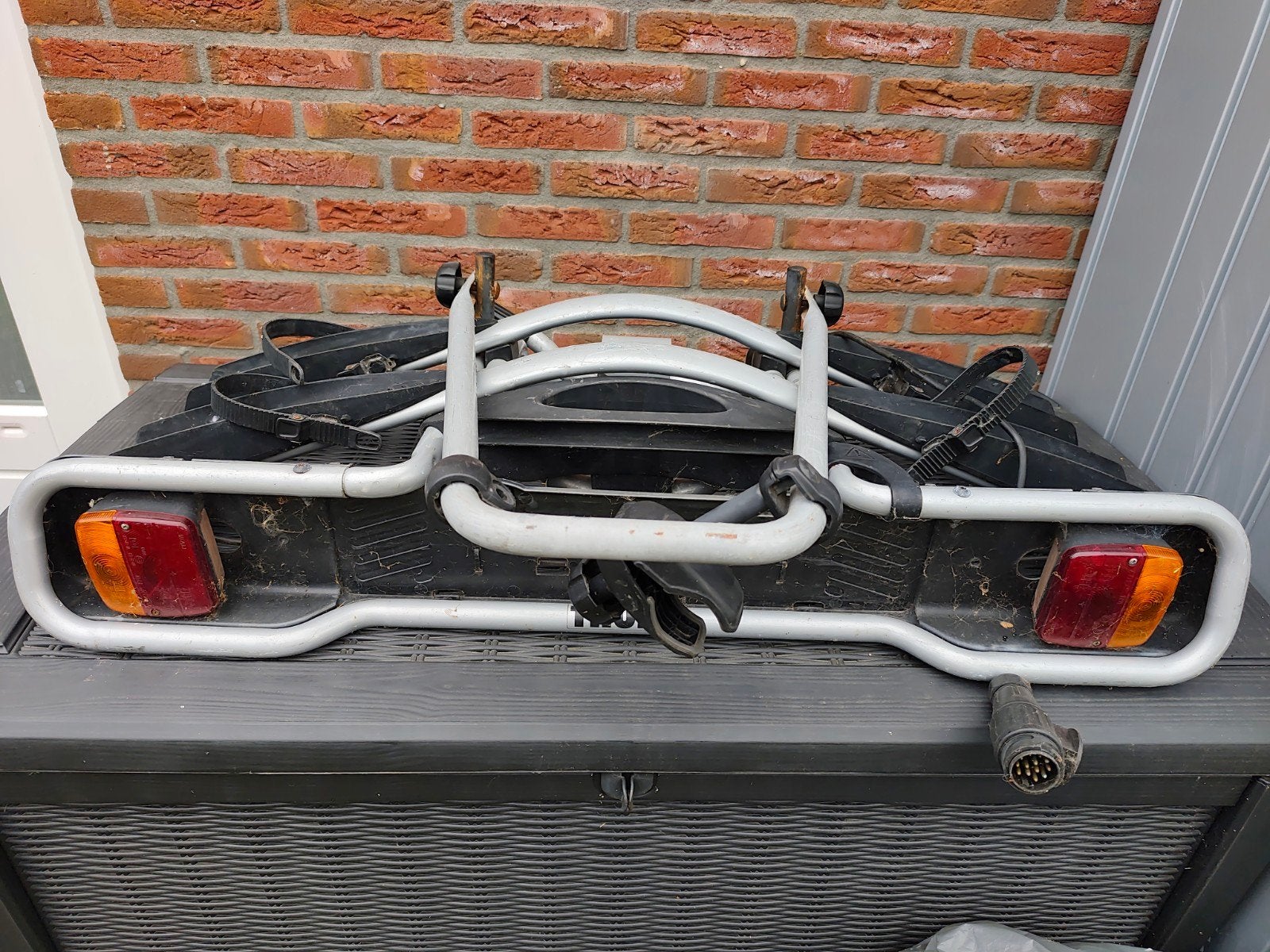 Thule klus Fietsendrager voor Trekhaak - 2 Fietsen, Ophalen, Gebruikt, Trekhaakdrager