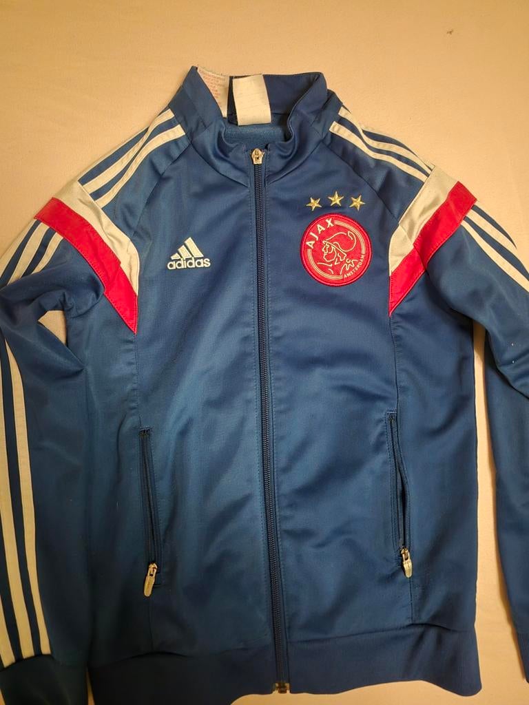 Ajax vestje maat 140 - Zo goed als nieuw, Maat XS of kleiner, Ophalen of Verzenden, Zo goed als nieuw, Trainingspak