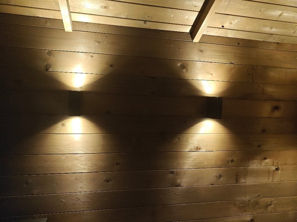 UP/DOWN buitenverlichting QAZQA Baleno II ,Nieuw in doos., Minder dan 50 watt, Wandlamp, Ophalen of Verzenden, Netvoeding
