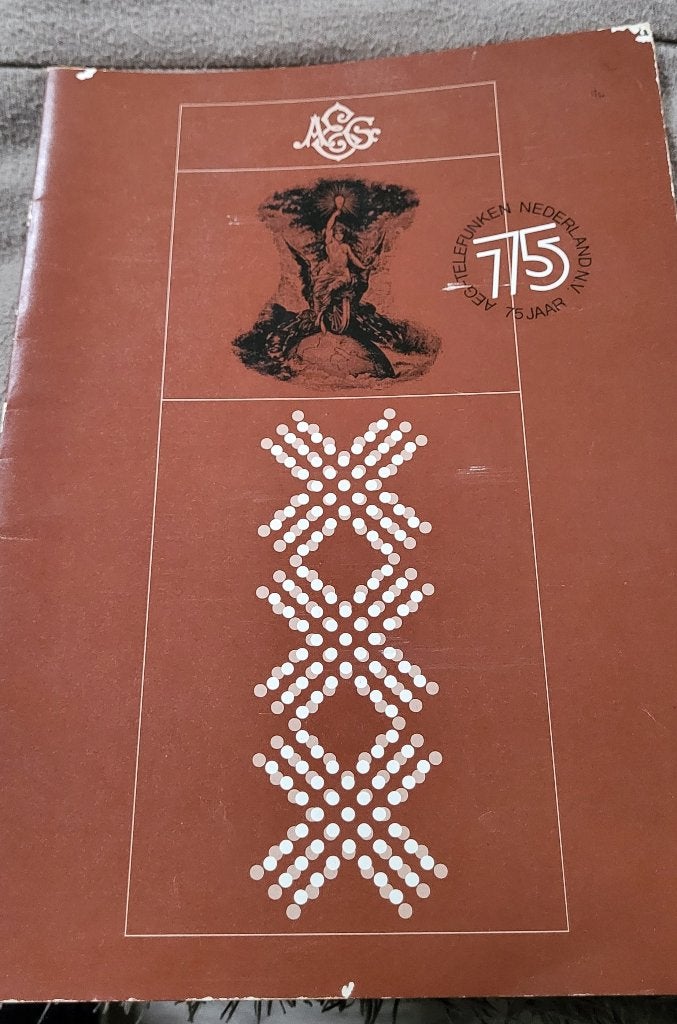 AEG-Telefunken Nederland 75 jaar, Verzamelen, Ophalen of Verzenden, Zo goed als nieuw